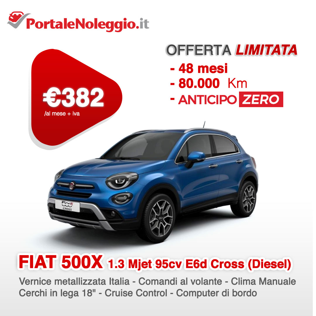 Promozioni Fiat 500x